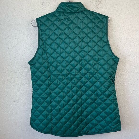 NWT Karen Scott Sport Spruce Green Vest Size S - Picture 3 of 4